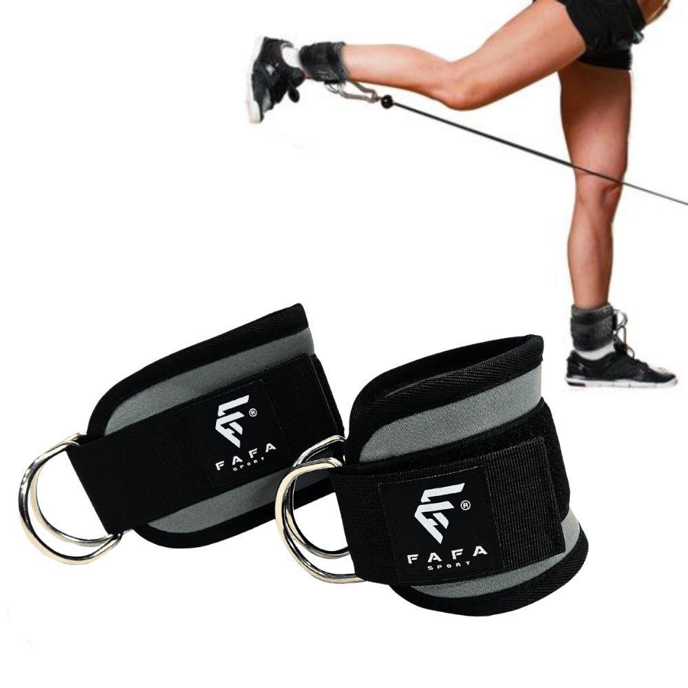 Sangles De Cheville Réglables Pro | Exercices Jambes Et Fessiers | Fitness & Renforcement