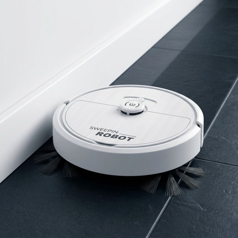 Robot Aspirateur Intelligent – Couleur Aléatoire