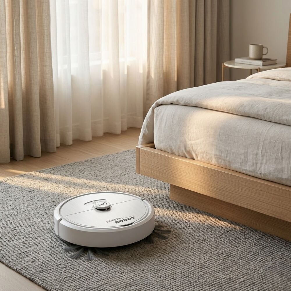 Robot Aspirateur Intelligent – Couleur Aléatoire thumbnail 4