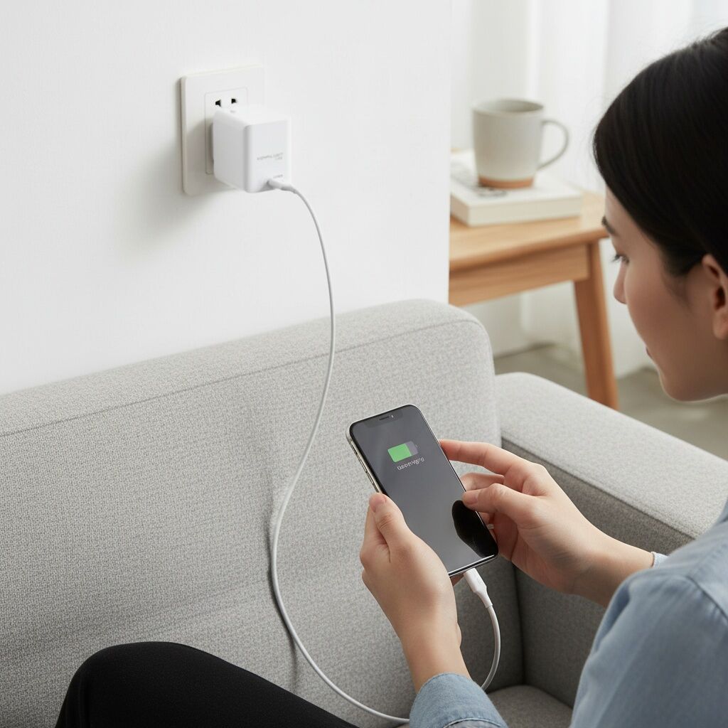 Chargeur Rapide 25W– C87Q avec Câble IPHONE thumbnail 4
