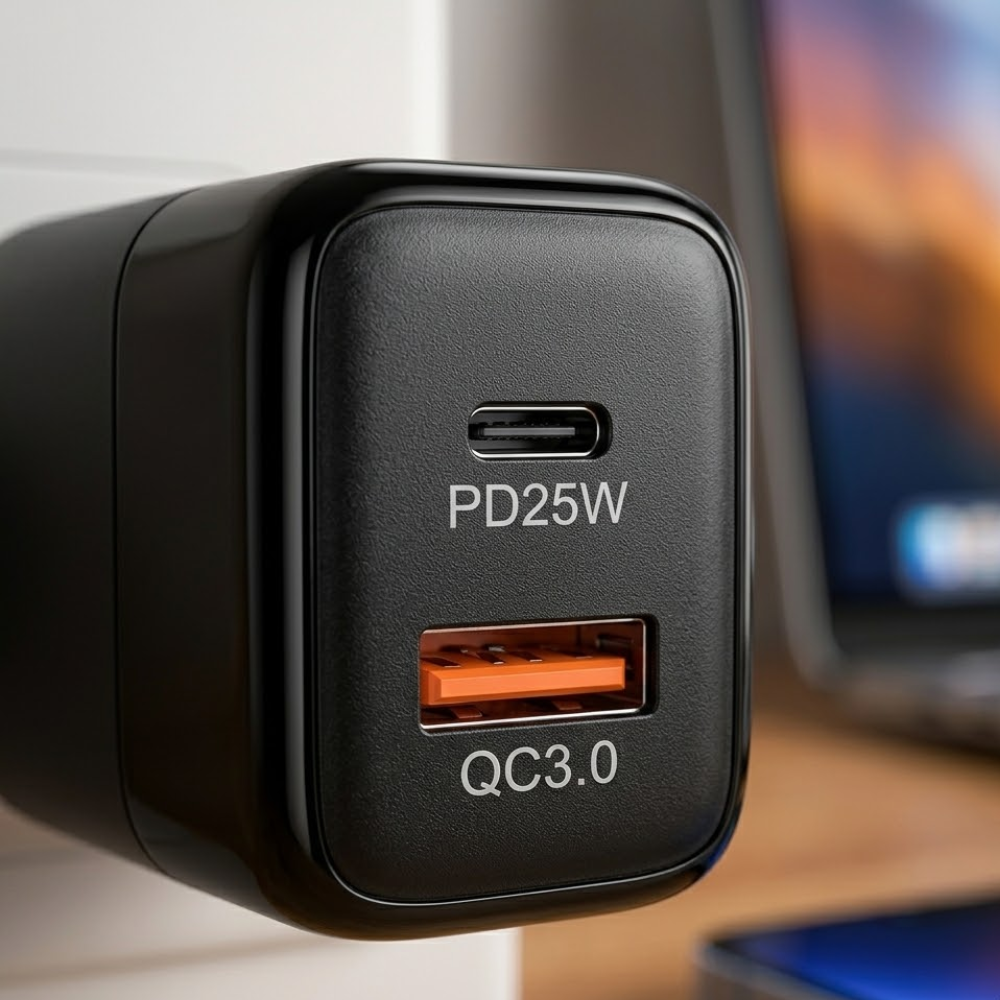Chargeur Mural Rapide – 45w Avec Câble Micro Usb - Couleur Aléatoire thumbnail 3