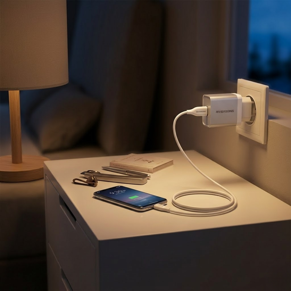 Chargeur Mural Rapide – 18w Avec Câble Micro Usb - Couleur Aléatoire thumbnail 3