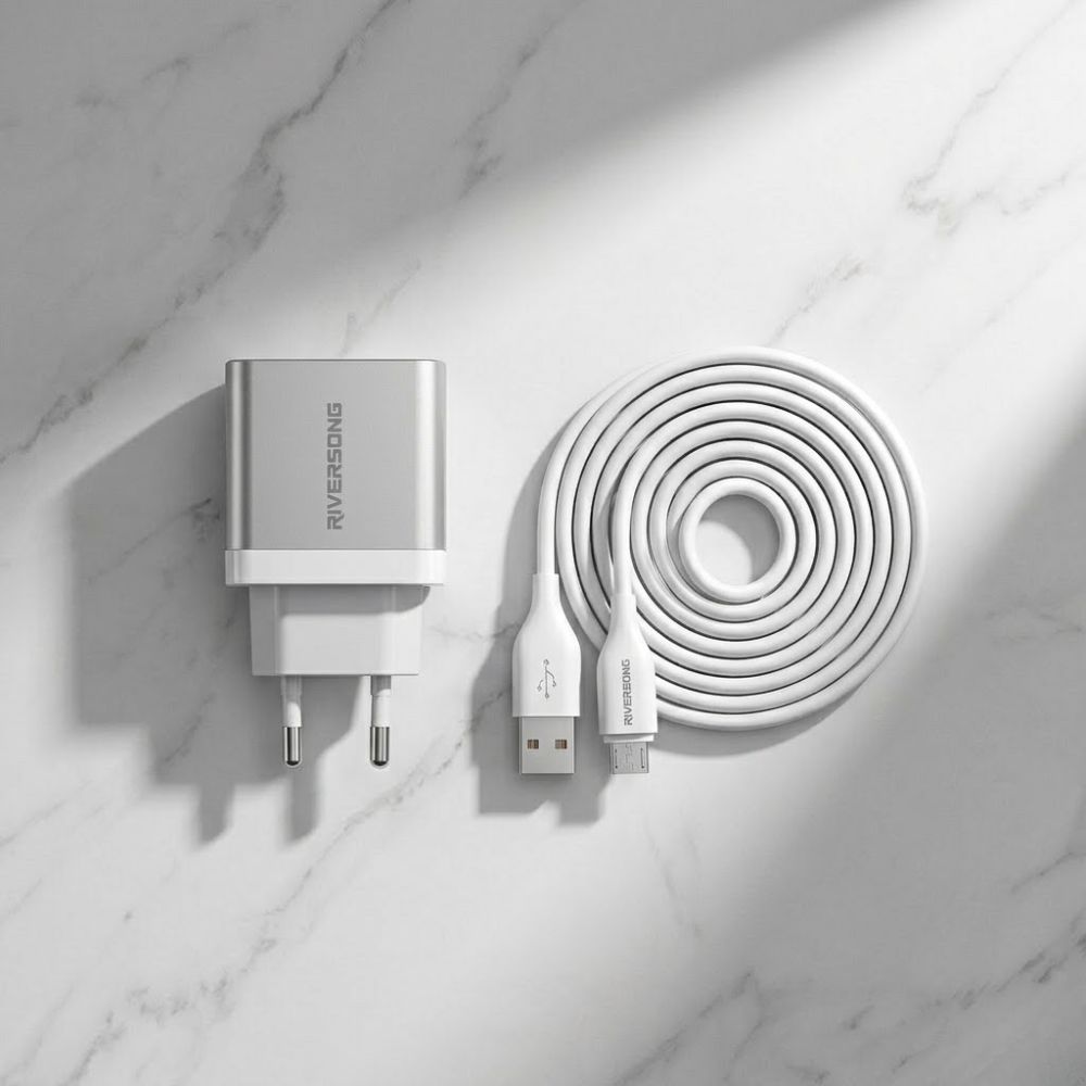 Chargeur Mural Rapide – 18w Avec Câble Micro Usb - Couleur Aléatoire thumbnail 5