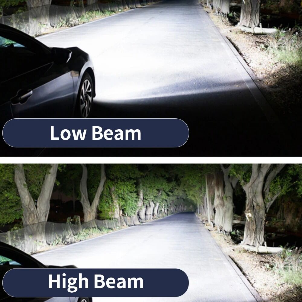 Phares Led De Voiture Heyword 22000lm 160w Canbus, H7 Avec Puce Csp 1860,8000k,phares Led H7,phares Led 9005 H7 thumbnail 3