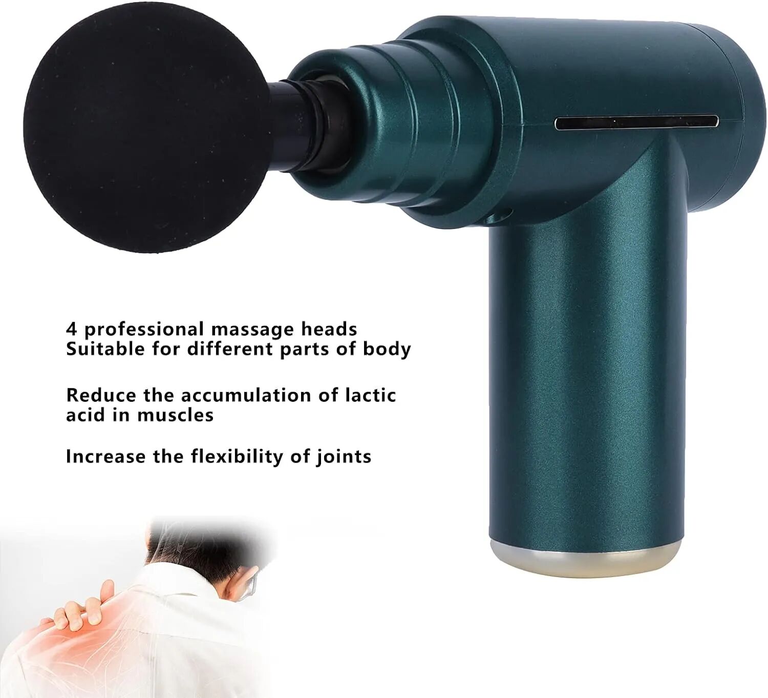 Pistolet de massage musculaire pour soulager la douleur thumbnail 6