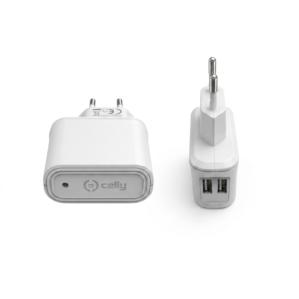 Chargeur Secteur Universel – Double Port Usb (2,1 A)