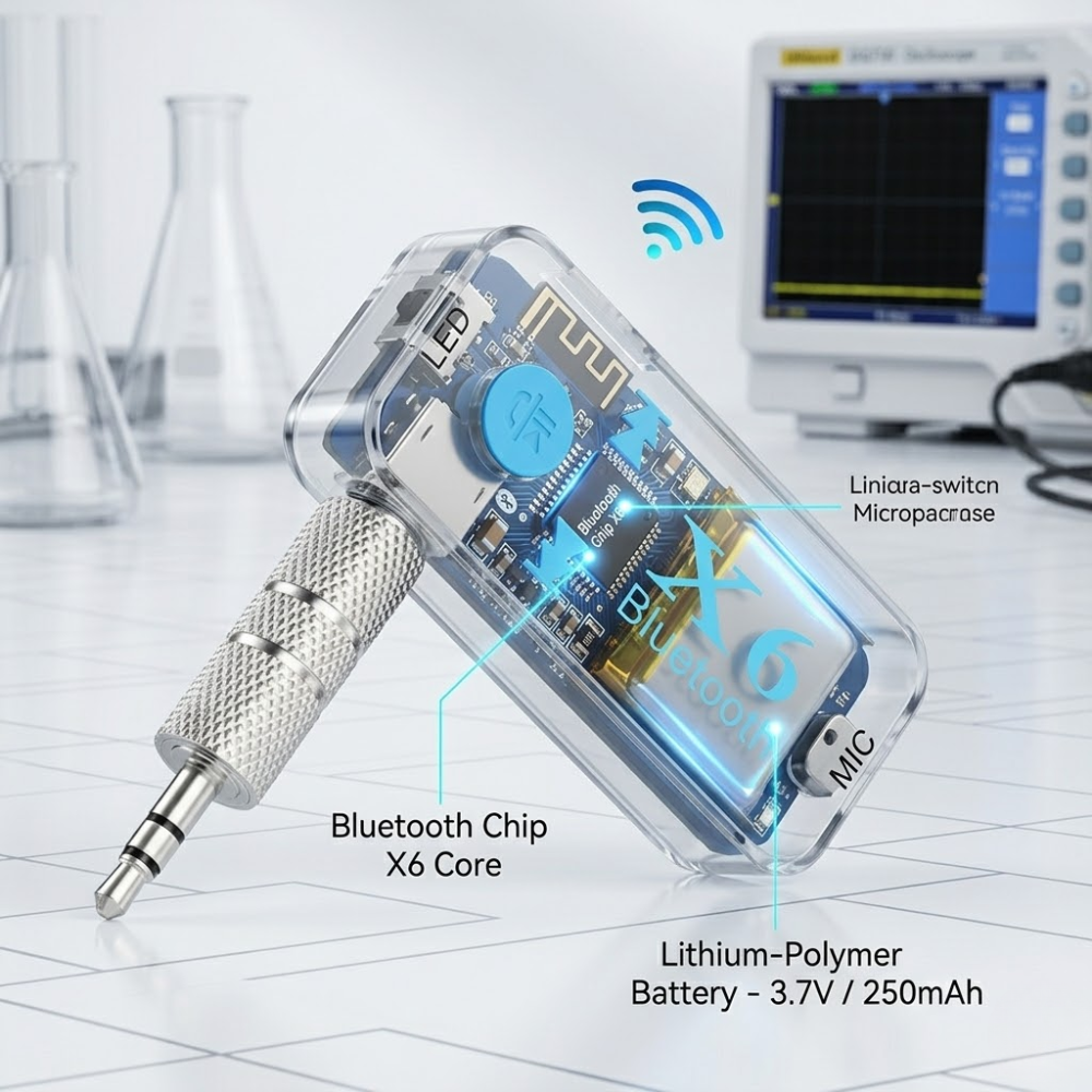 Récepteur Audio Bluetooth Pour Voiture thumbnail 4