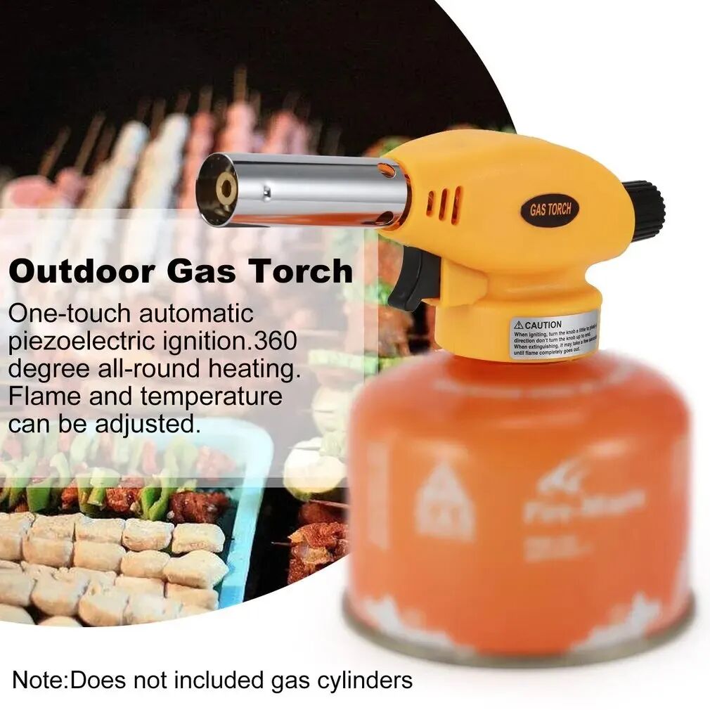 Briquet À Gaz Polyvalent Pour Le Camping Et Le Barbecue
