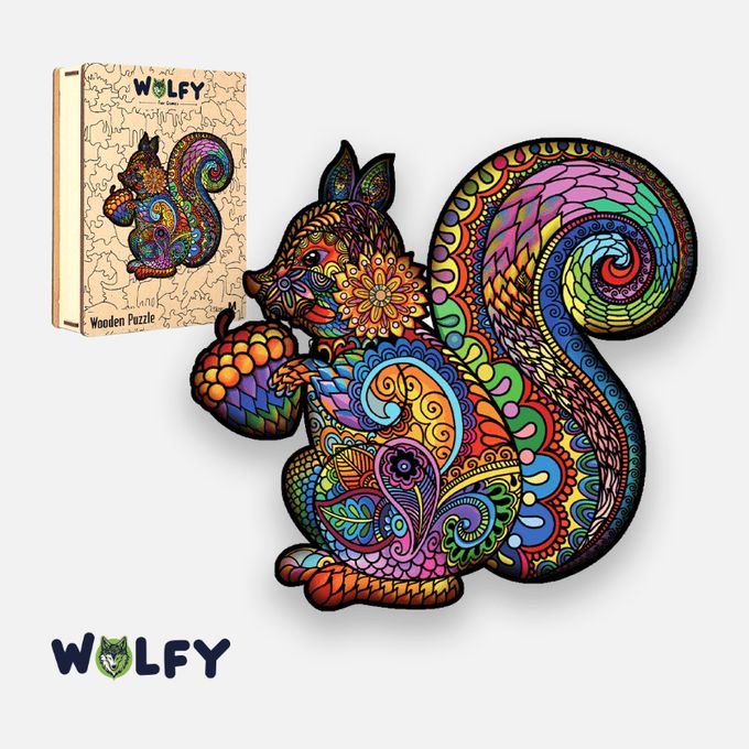 Puzzle D'animaux En Bois Pour Enfants Et Adultes Amusant