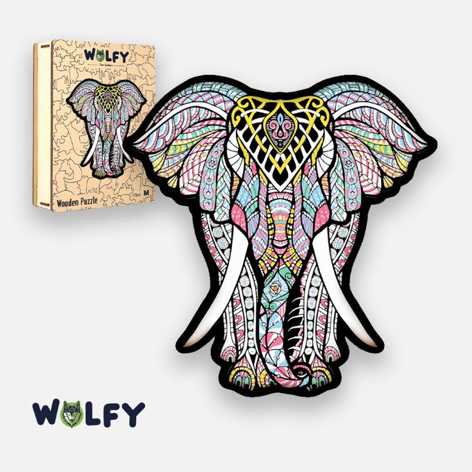 Puzzle D'animaux En Bois Pour Enfants Et Adultes Amusant