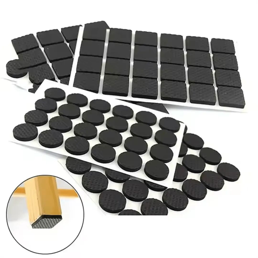 Patins Antidérapants Auto-adhésifs – Lot De 72 Pièces, Protection Meubles Et Sols.