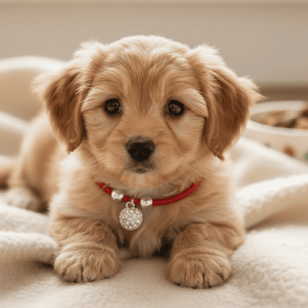 Collier Ludique Avec Clochette Et Pendentif – Accessoire Élégant Pour Chien Et Chat thumbnail 3
