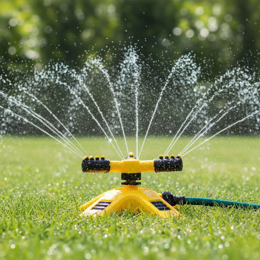 Arroseur Rotatif De Jardin Multi-jets 360° – Irrigation Automatique Pour Pelouse Et Jardin