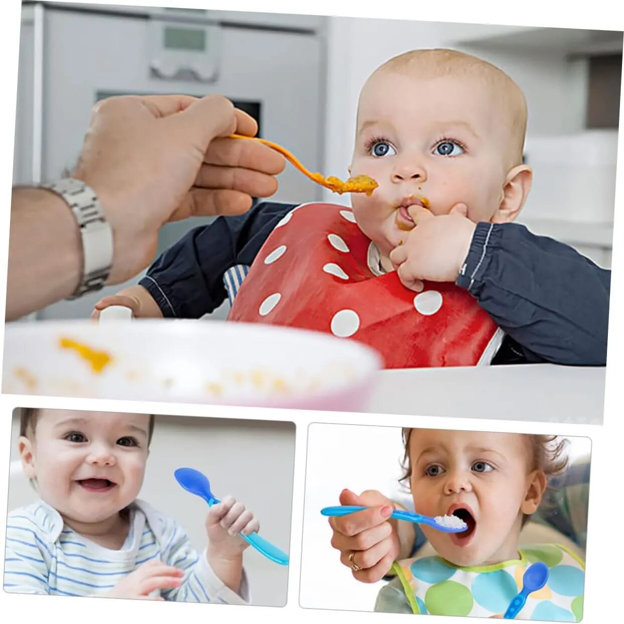 Découvrez Le Confort Avec Nos Cuillères En Silicone Pour Bébé Idéales Pour Les Tout Petits