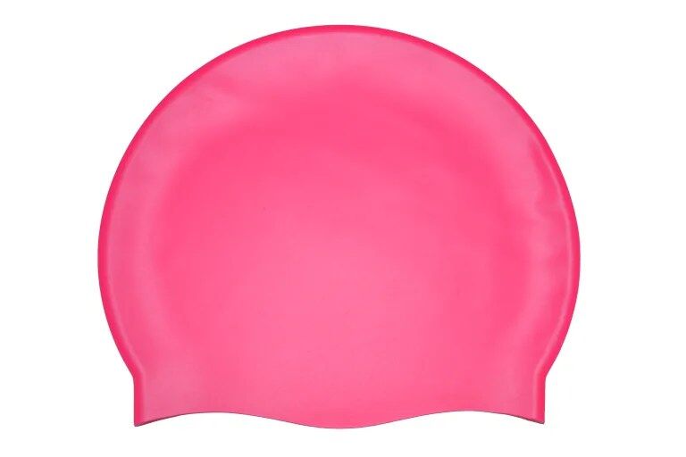 Bonnet De Natation Imperméable Piscine Sports Nautiques Rose