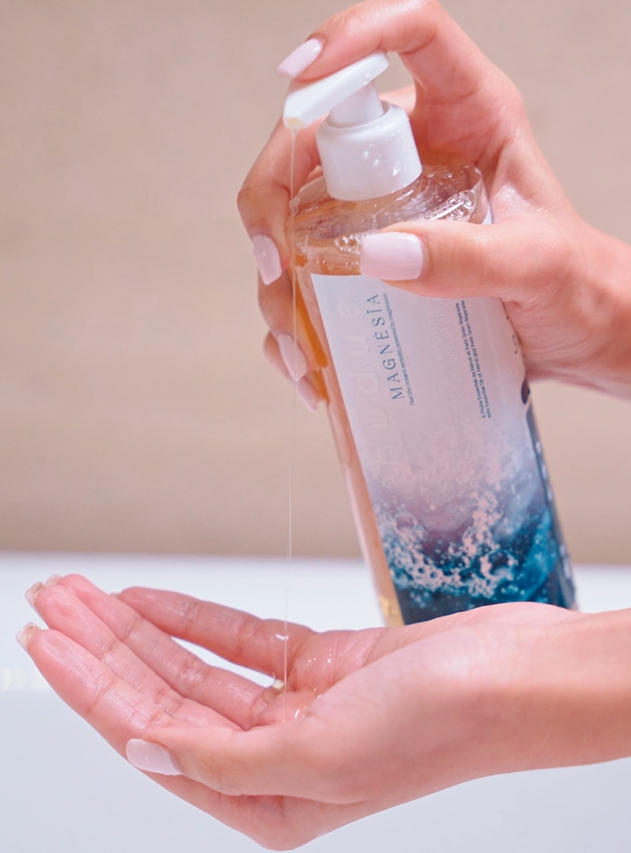 Huile De Bain & Douche Au Magnésium - Nettoyante & Apaisante