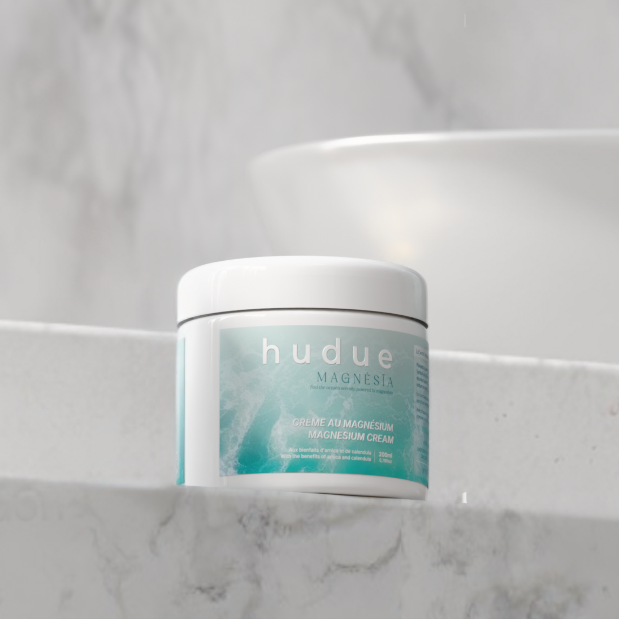 Crème Corps Au Magnésium - Apaisante & Hydratante