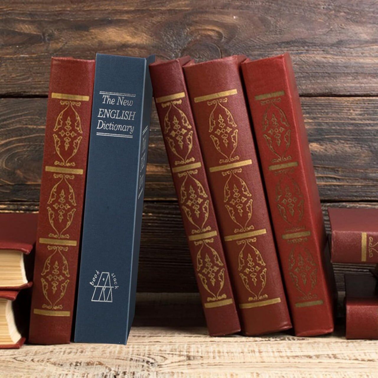 Coffre-fort Secret En Forme De Livre – Cachette Sécurisée Avec Code(couleur Selon Stock) thumbnail 5
