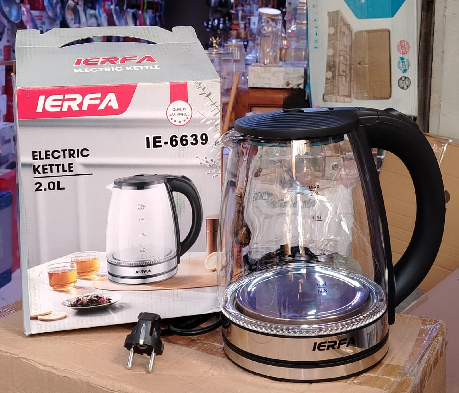 Bouilloire Électrique En Verre 2.0l thumbnail 3