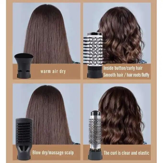 Brosse Soufflante 4 En 1 Enzo Professional – Hot Air Multi Styler
