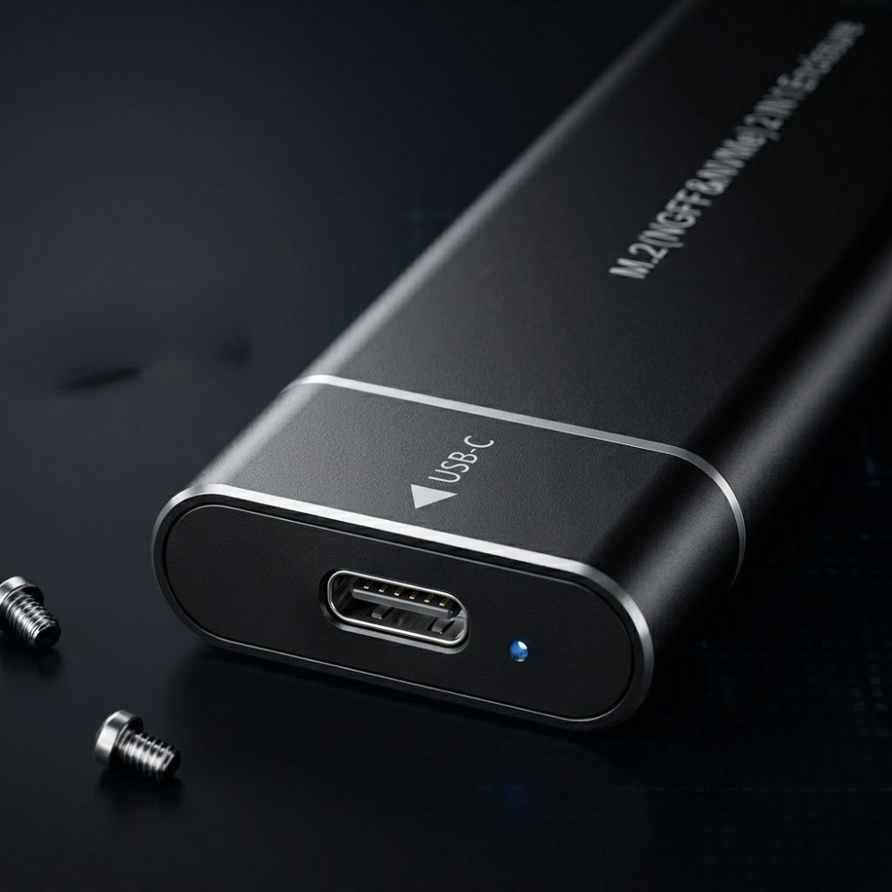 Boîtier Externe M.2 Ssd Vers Usb-c thumbnail 3