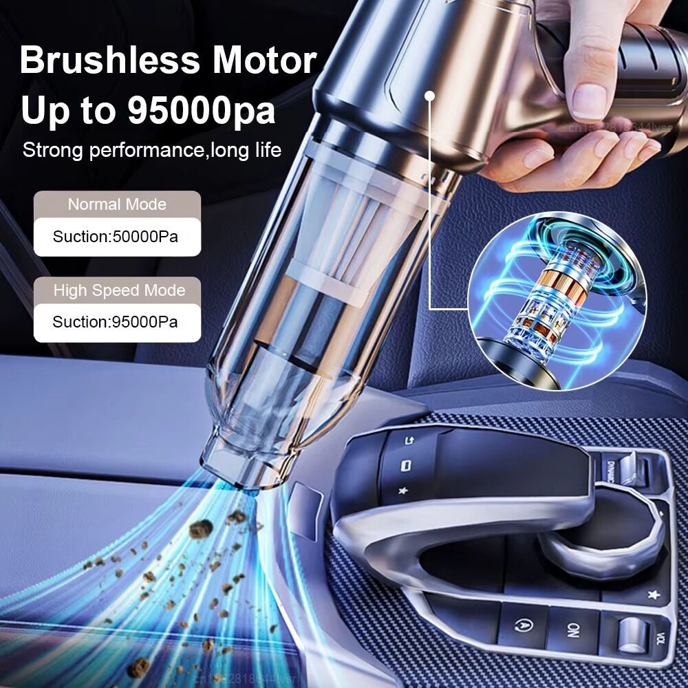 Spirateur De Voiture Portable Sans Fil Pour La Maison,souffleur À Main,plumeau À Air,appareils Électroménagers,livres D'aspiration De Bain
