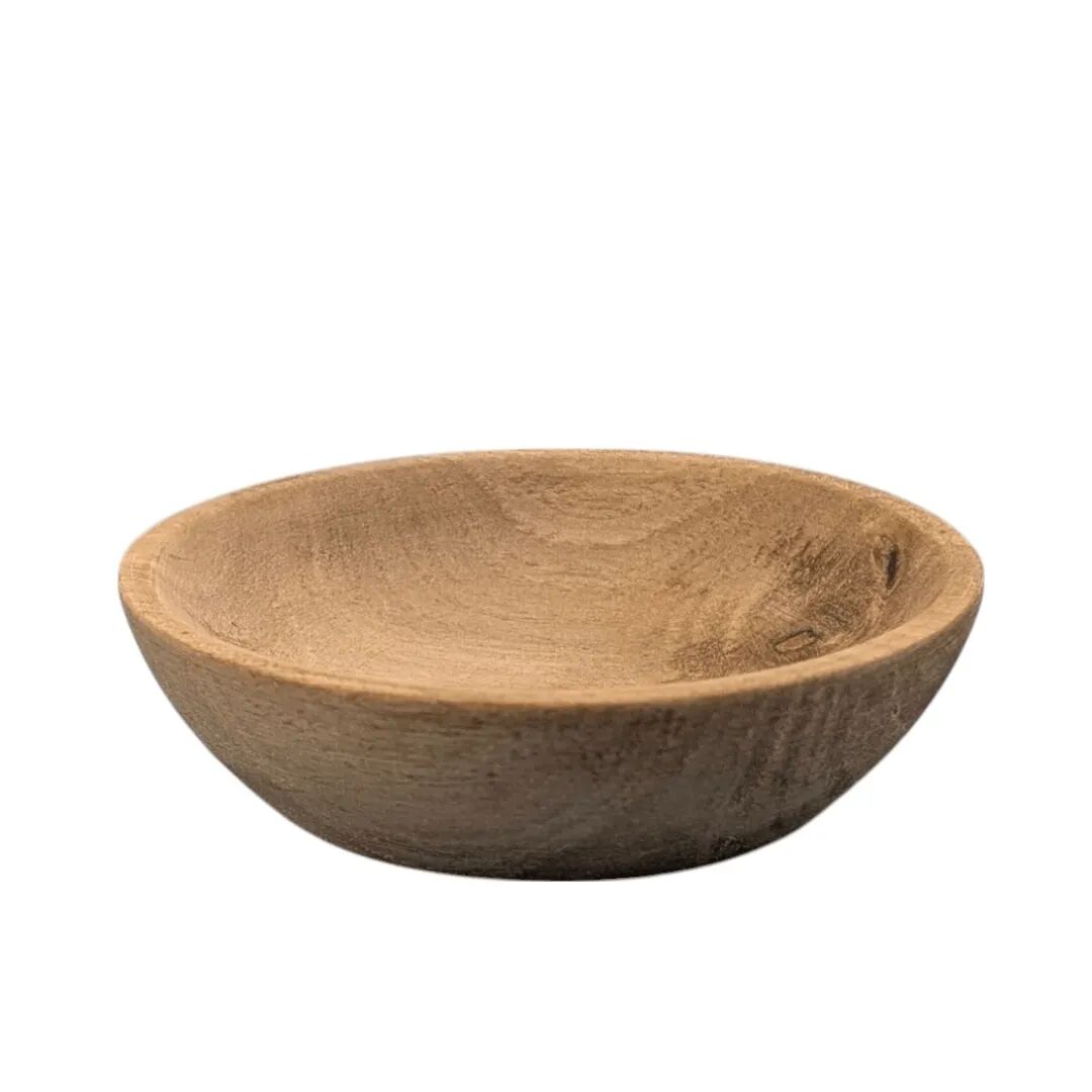 Assiette Creuse Artisanale En Bois De Gharghaâ Grand