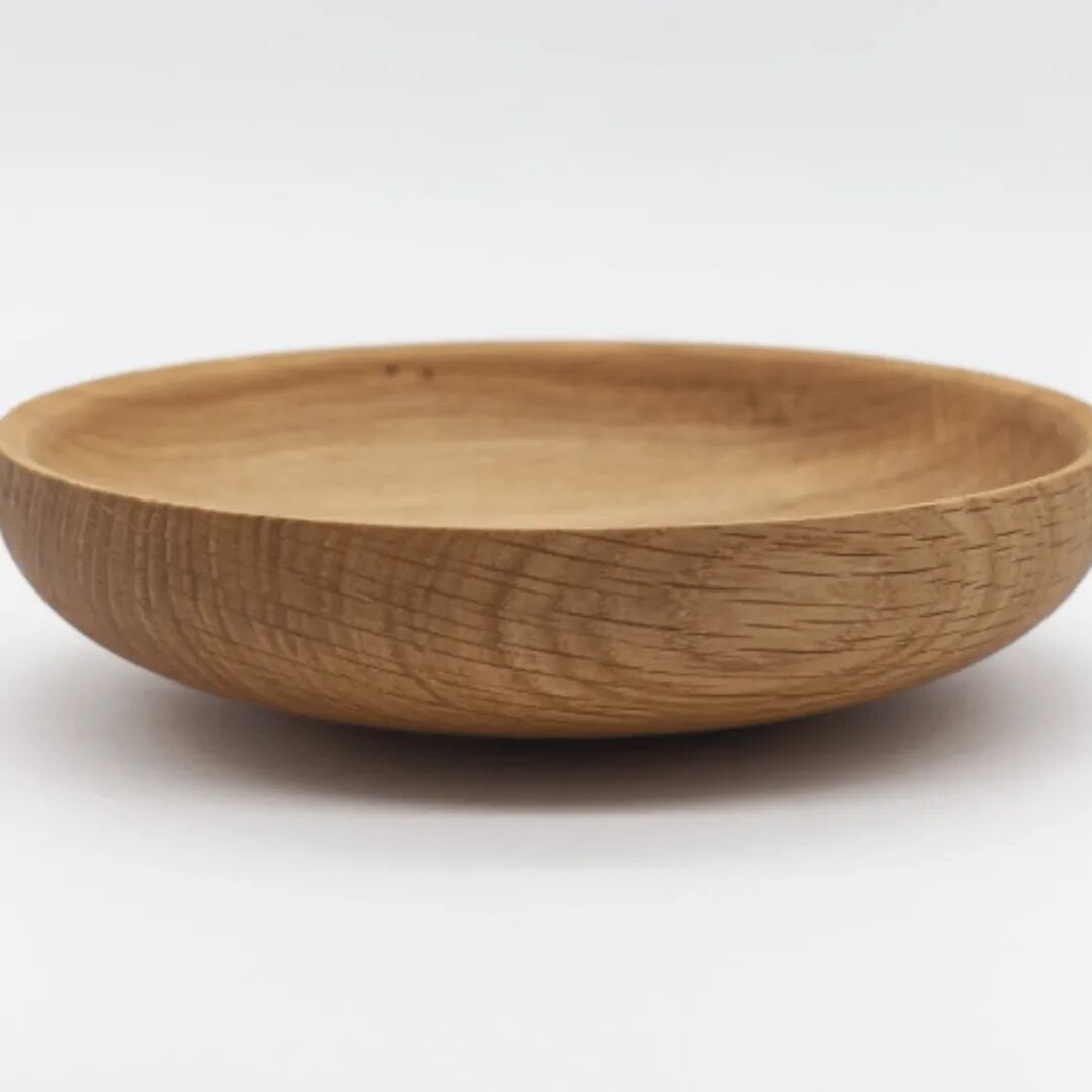 Assiette Creuse Artisanale En Bois De Gharghaâ Grand thumbnail 3
