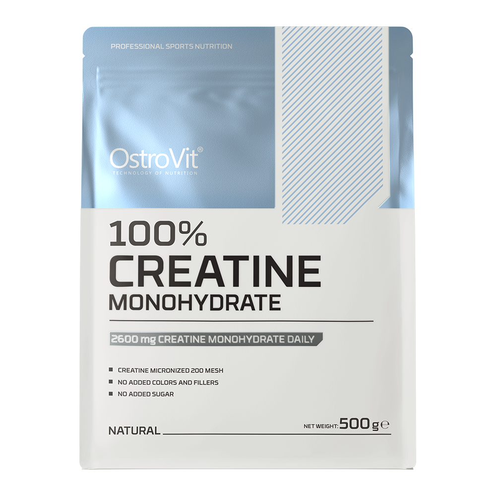 100% Creatine Monohydrate 500 G Naturel | Créatine Pure | Force & Performance | 166 Portions