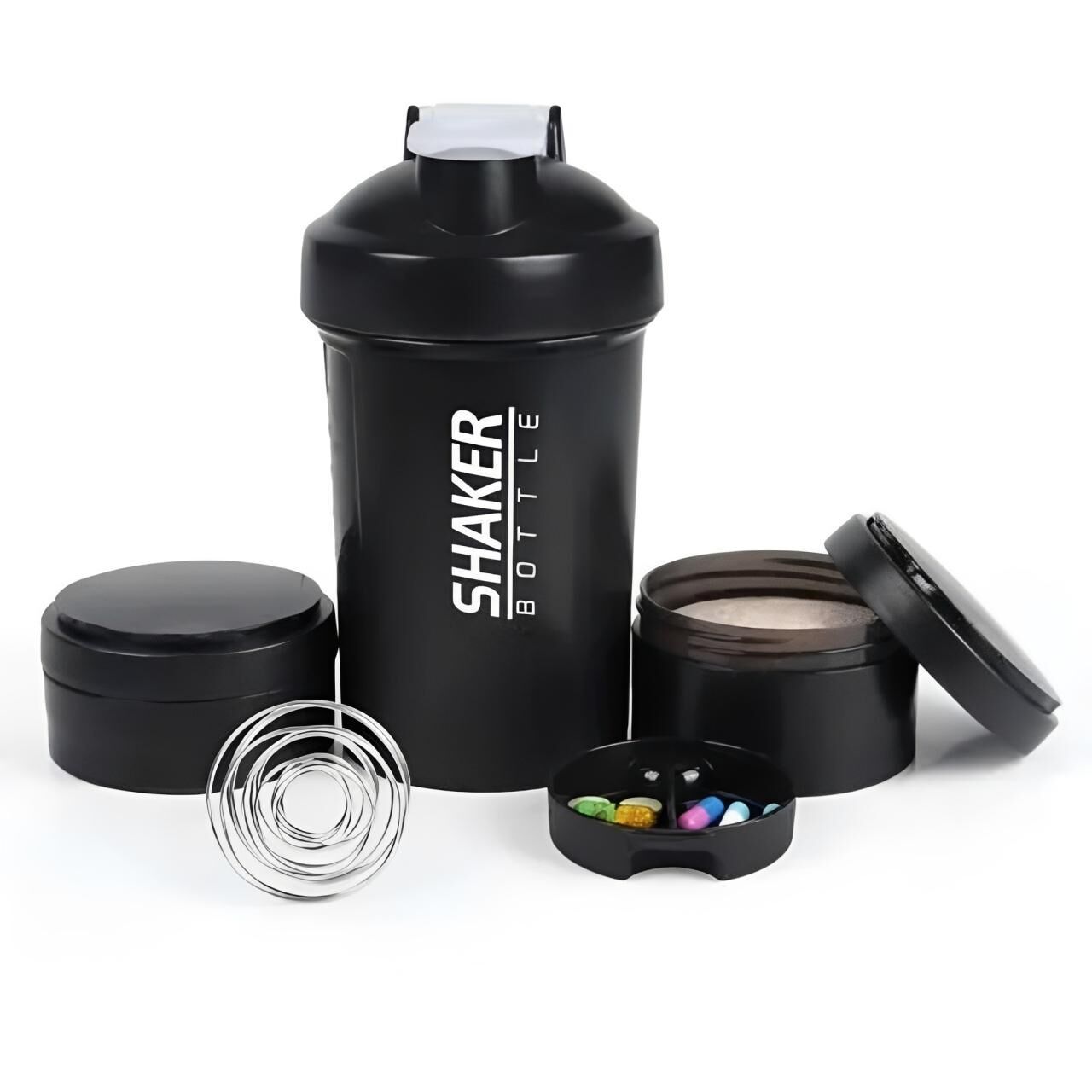 Pack Creatine Creapure® 500 G + Shaker 3 Pcs 450 Ml | Créatine Monohydrate Pure Allemande | Qualité Premium thumbnail 6