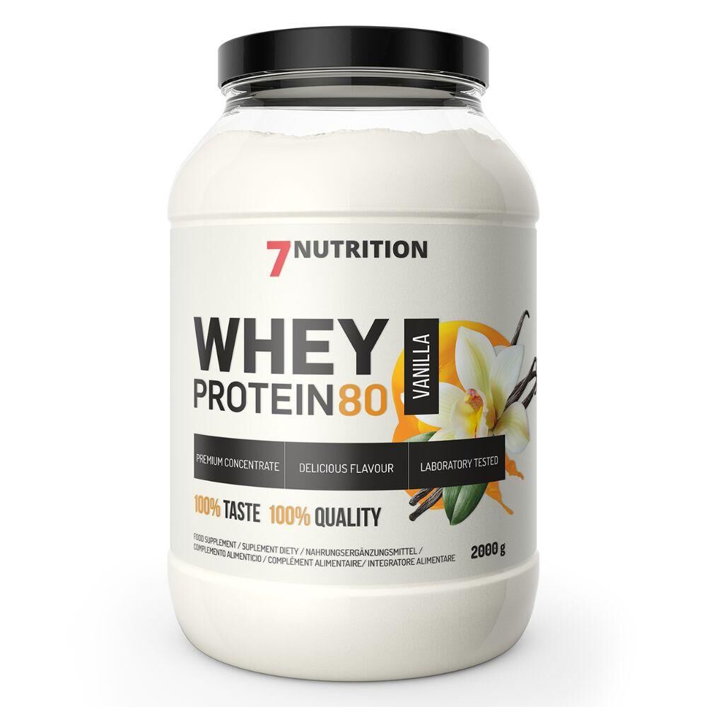 Whey Protein 80 2000 G Vanilla | Protéine Lactosérum 80 % | Riche En Bcaa
