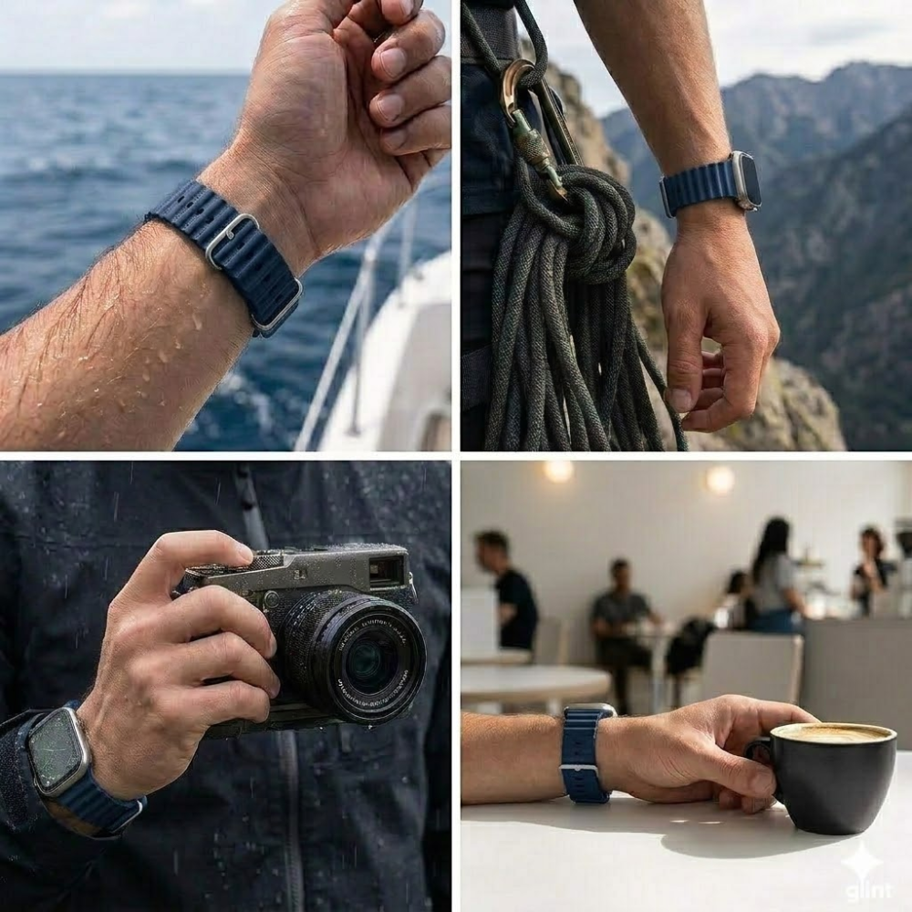 Bracelet Océan Compatible Avec Apple Watch 38/44mm thumbnail 3
