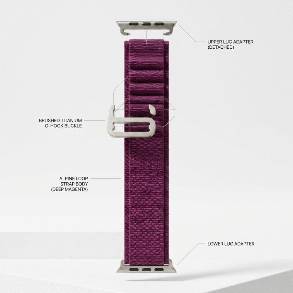 Bracelet Alpine - Compatible Avec Apple Watch 42/49mm thumbnail 6