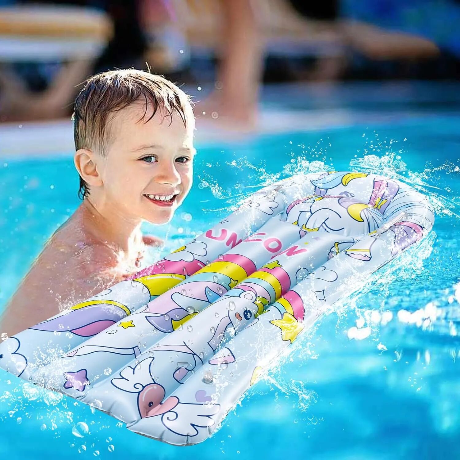 Matelas Gonflable Flottant Pour Enfant Garçon Et Fille thumbnail 3