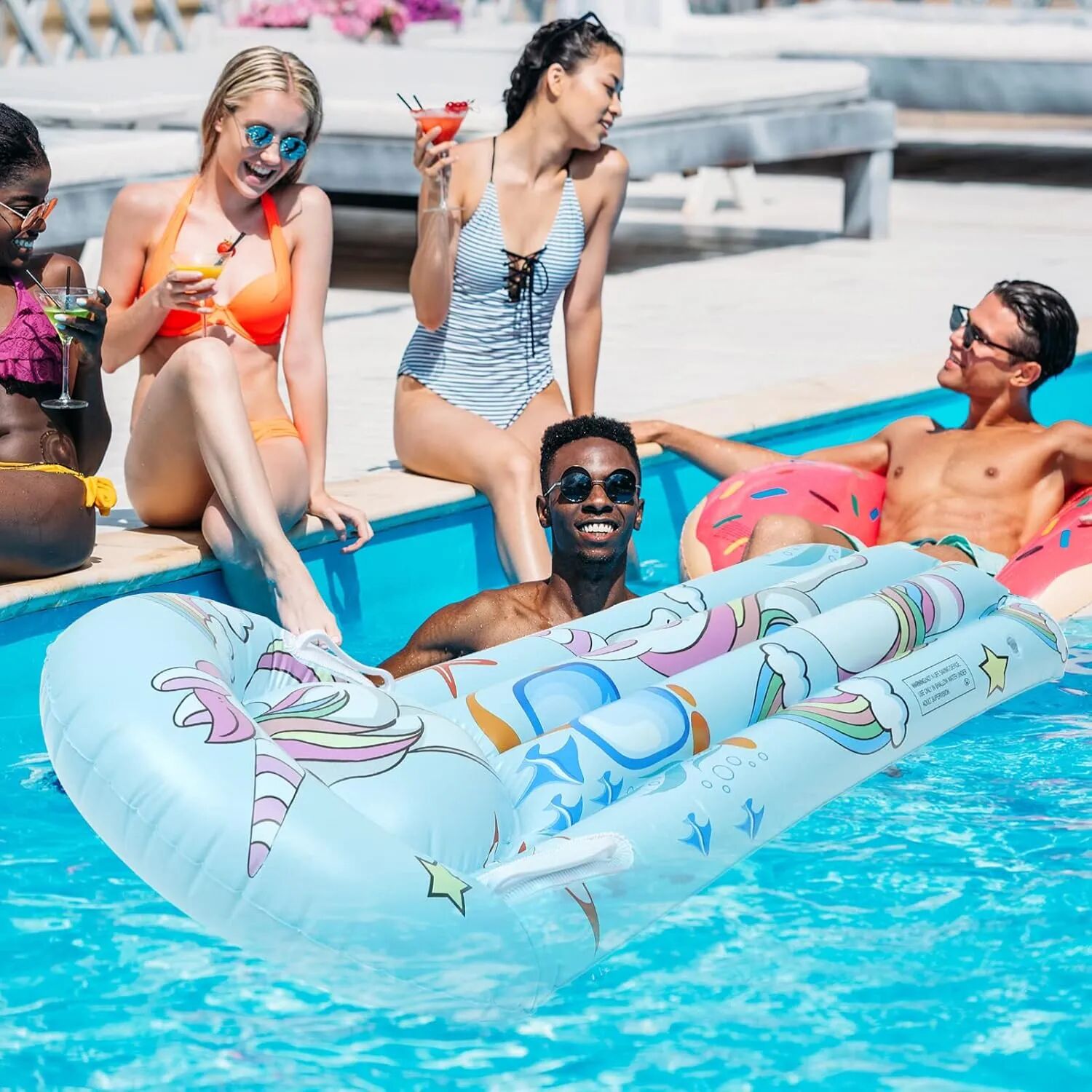 Matelas Gonflable Flottant Pour Enfant Garçon Et Fille thumbnail 4