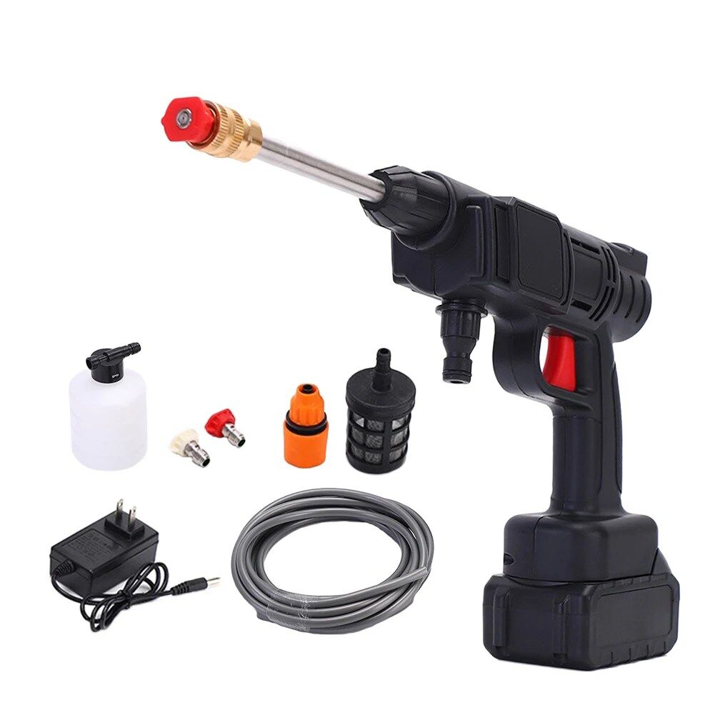 Liberté De Mouvement Pistolet De Lavage Automobile Sans Fil 1 Batterie thumbnail 1