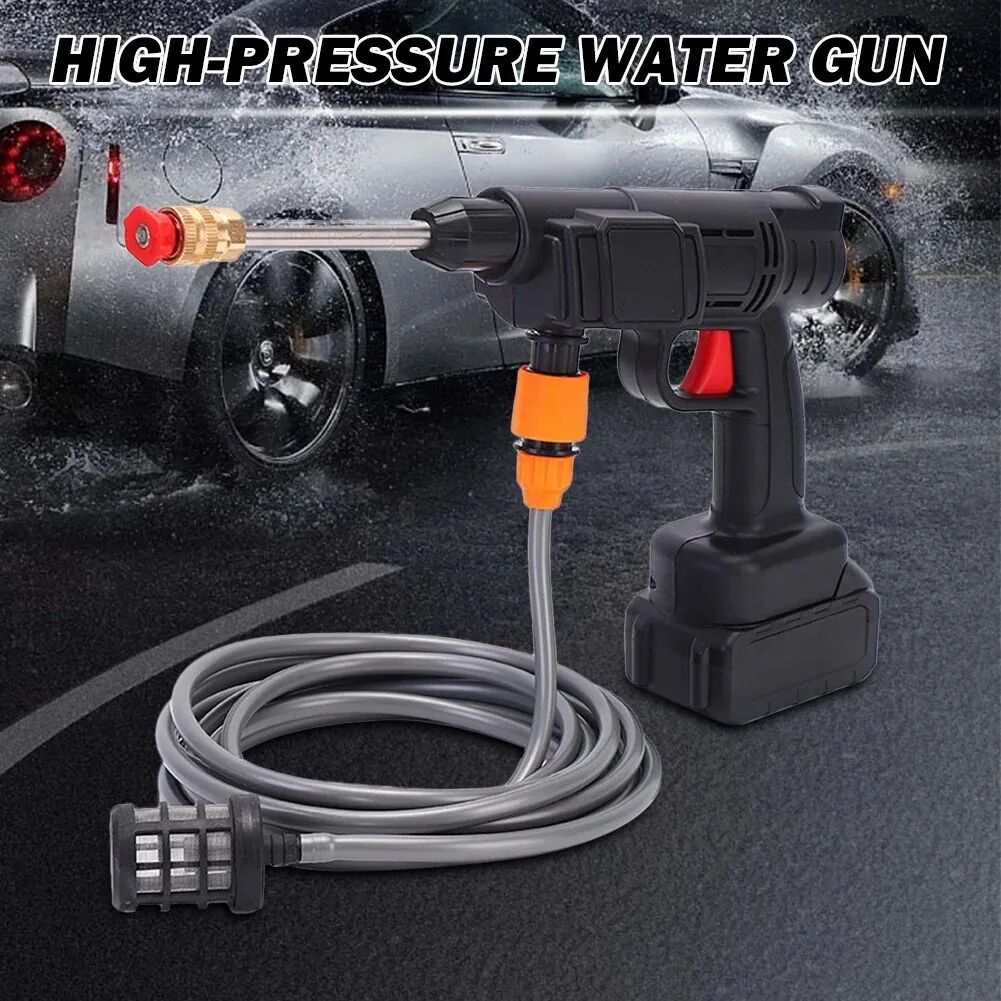 Liberté De Mouvement Pistolet De Lavage Automobile Sans Fil 1 Batterie thumbnail 2