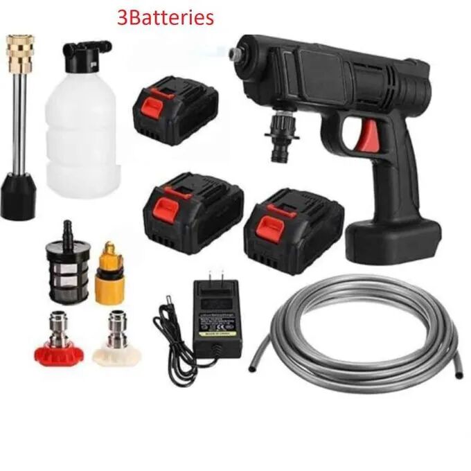Liberté De Mouvement Pistolet De Lavage Automobile Sans Fil 1 Batterie thumbnail 8
