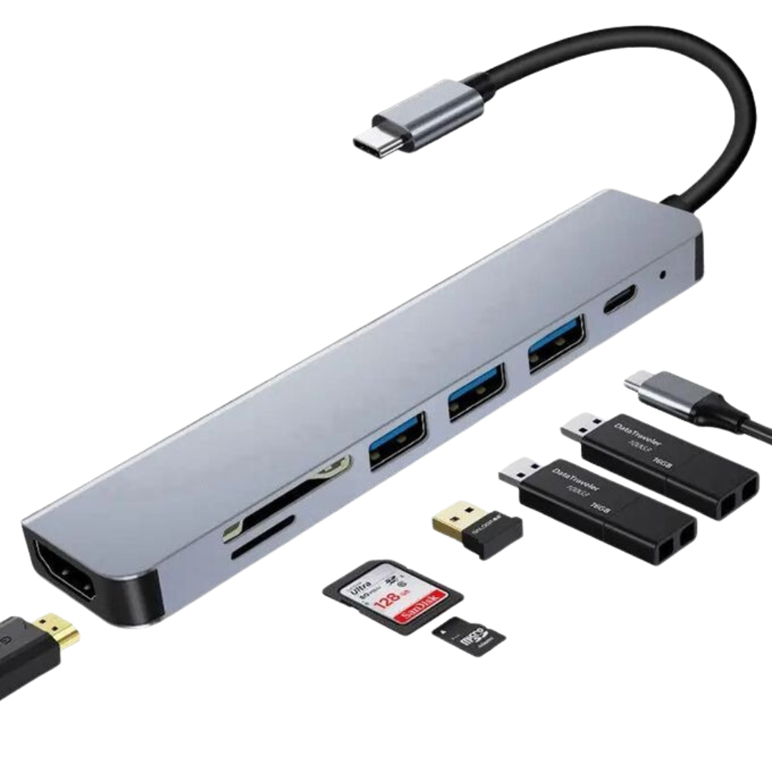 Adaptateur 7-en-1 Usb-c Hub