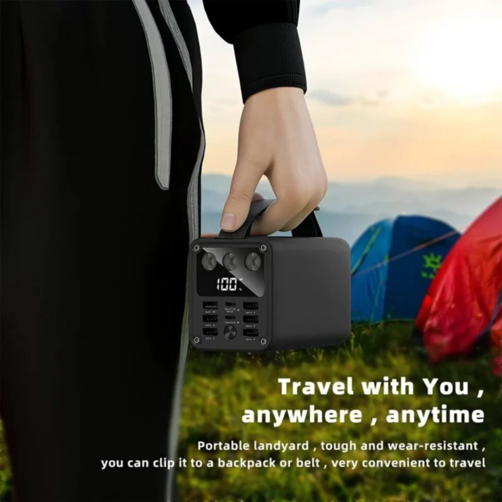 Pack Power Bank Konfulon A28q 60 000mah – Charge Rapide 22.5w Noir + Cable Recci Rtc-n22c Usb Vers Usb-c thumbnail 2