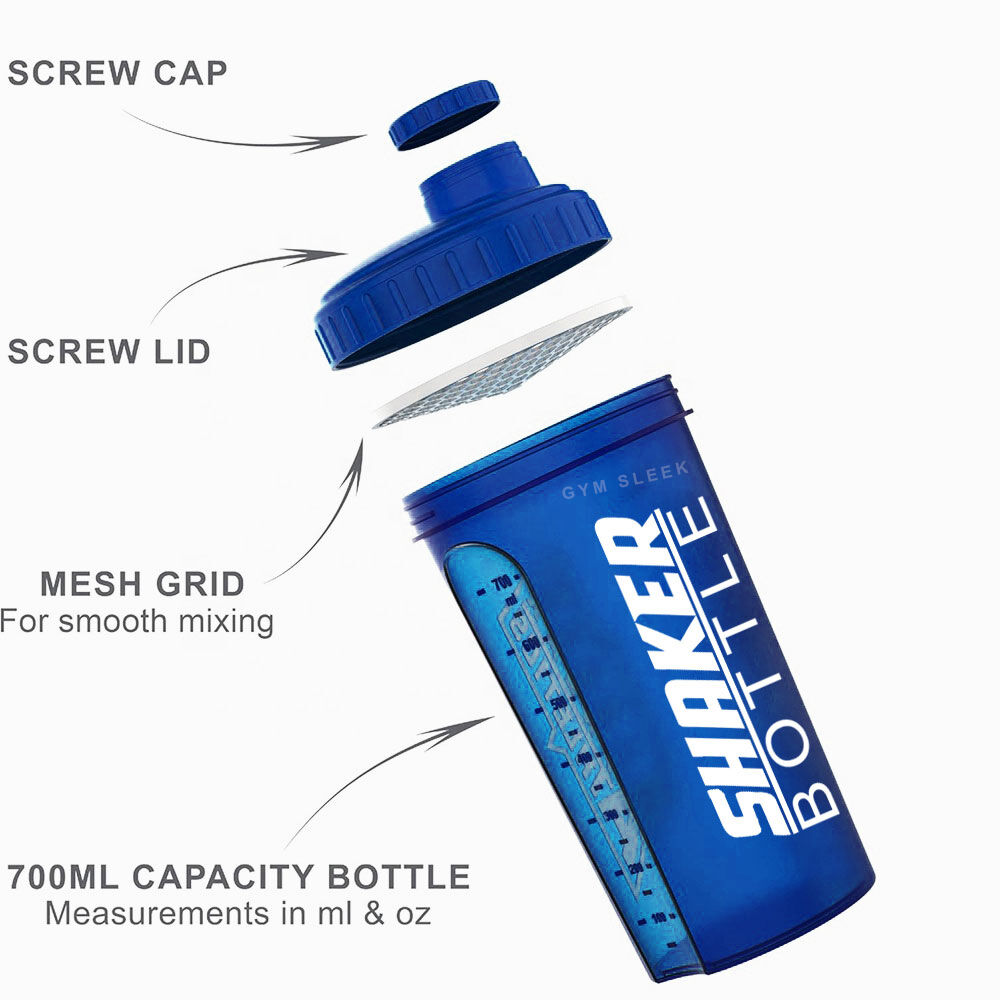 Shaker Sans BPA avec Filtre – Antifuite pour Whey, BCAA & Compléments Alimentaires thumbnail 8