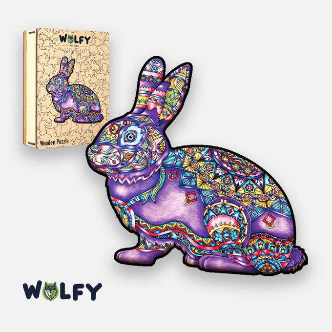 Puzzle D'animaux En Bois Pour Enfants Et Adultes Amusant