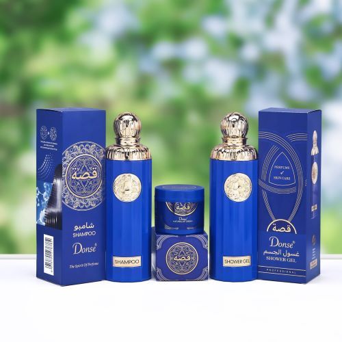 Coffret Soins Parfumés – Shampooing, Gel Douche & Crème Naturelle