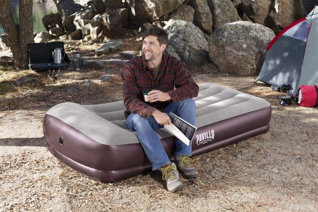 Lit Gonflable Utilisation Intérieure Et Extérieure Matelas Matelas Pneumatique, Équipement De Couchage De Camping thumbnail 4