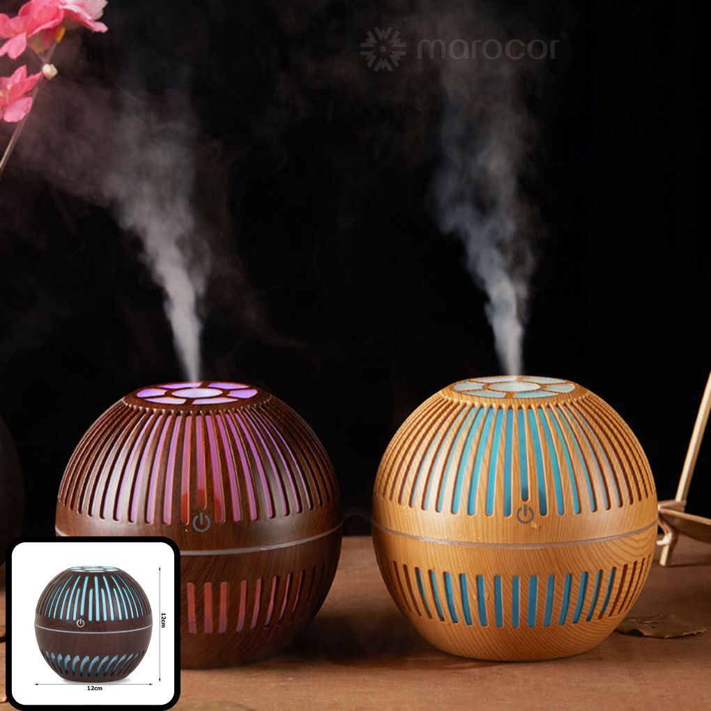 Humidificateur - Diffuseur De Parfum - Nébuliseur - Aromathérapie - Lumières Led (couleur Aléatoire)