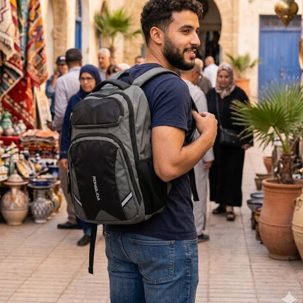 Sac À Dos Polyvalent Pour Ordinateur Portable Et Voyage