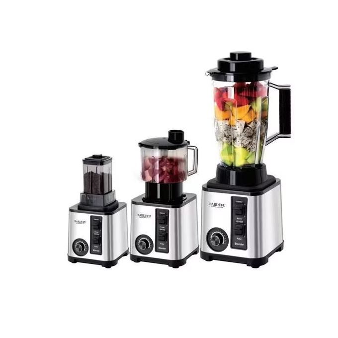 3 En 1 Mixeur Et Mélangeur Smoothies De Comptoir Grand 2,5 L 9500w