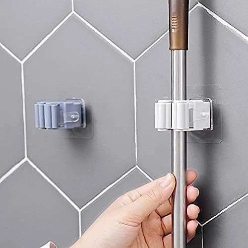 (lot De 1) Support Mural Simple Pour Balai Et Serpillière, Organisateur Pour Cuisine, Salle De Bain, Garage Et Jardin thumbnail 5
