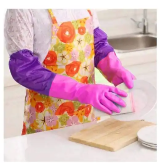 Gants De Cuisine Imperméables – Protection Et Confort - Couleur Aléatoire thumbnail 3