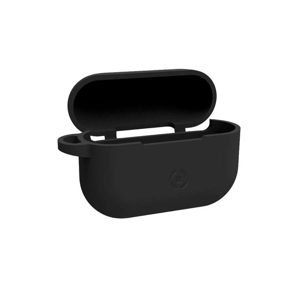 Etui En Silicone Pour Airpods Pro Noir thumbnail 4